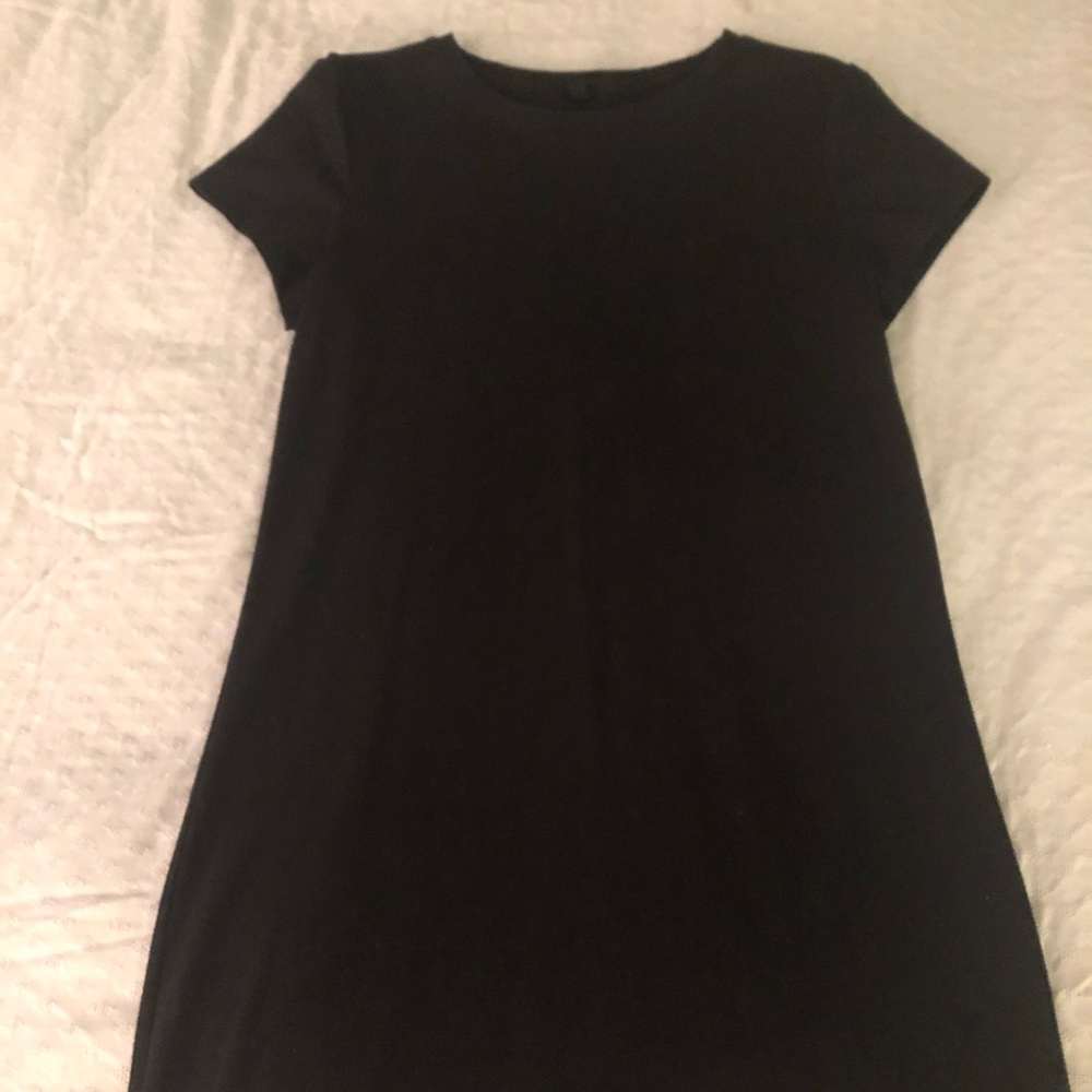 Lou & Grey black t-shirt dress